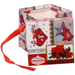 Коробка подарочная «Зимняя история» 15*15*15 см