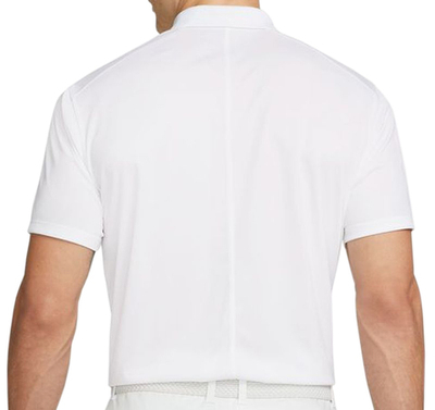 Мужское теннисное поло Nike Court Dri-Fit Pique Polo M - white/black