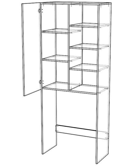 Шкаф ЛАЙФ  левый