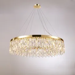 F6-ф1000*H220(1500) H GOLD (1) Люстра подвесная NW