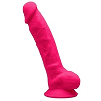 Розовый фаллоимитатор-реалистик 17,5см Adrien Lastic Premium Dildo 7" Model 1 Premium