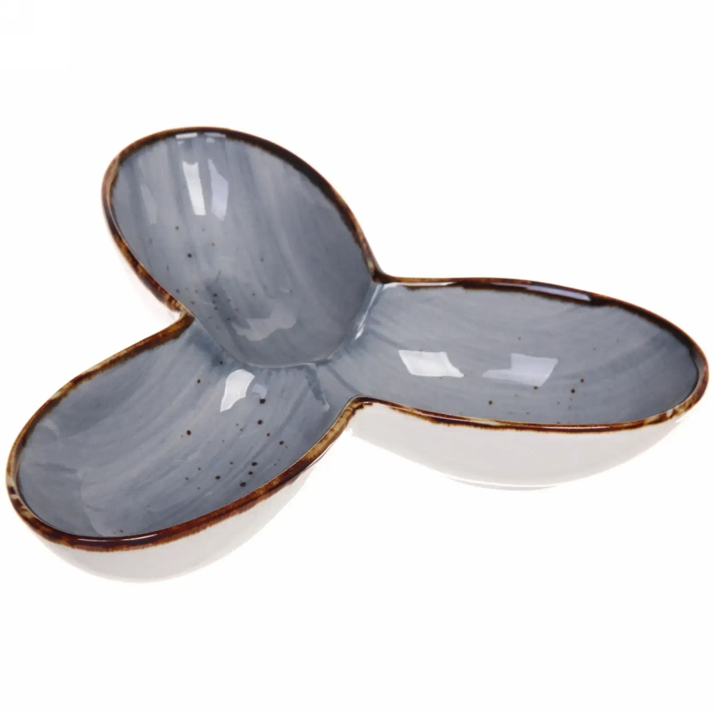 Менажница керамическая «Corsica blue» 17,8*3,5см