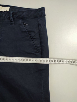 Брюки Zara темно-синие 42 размер
