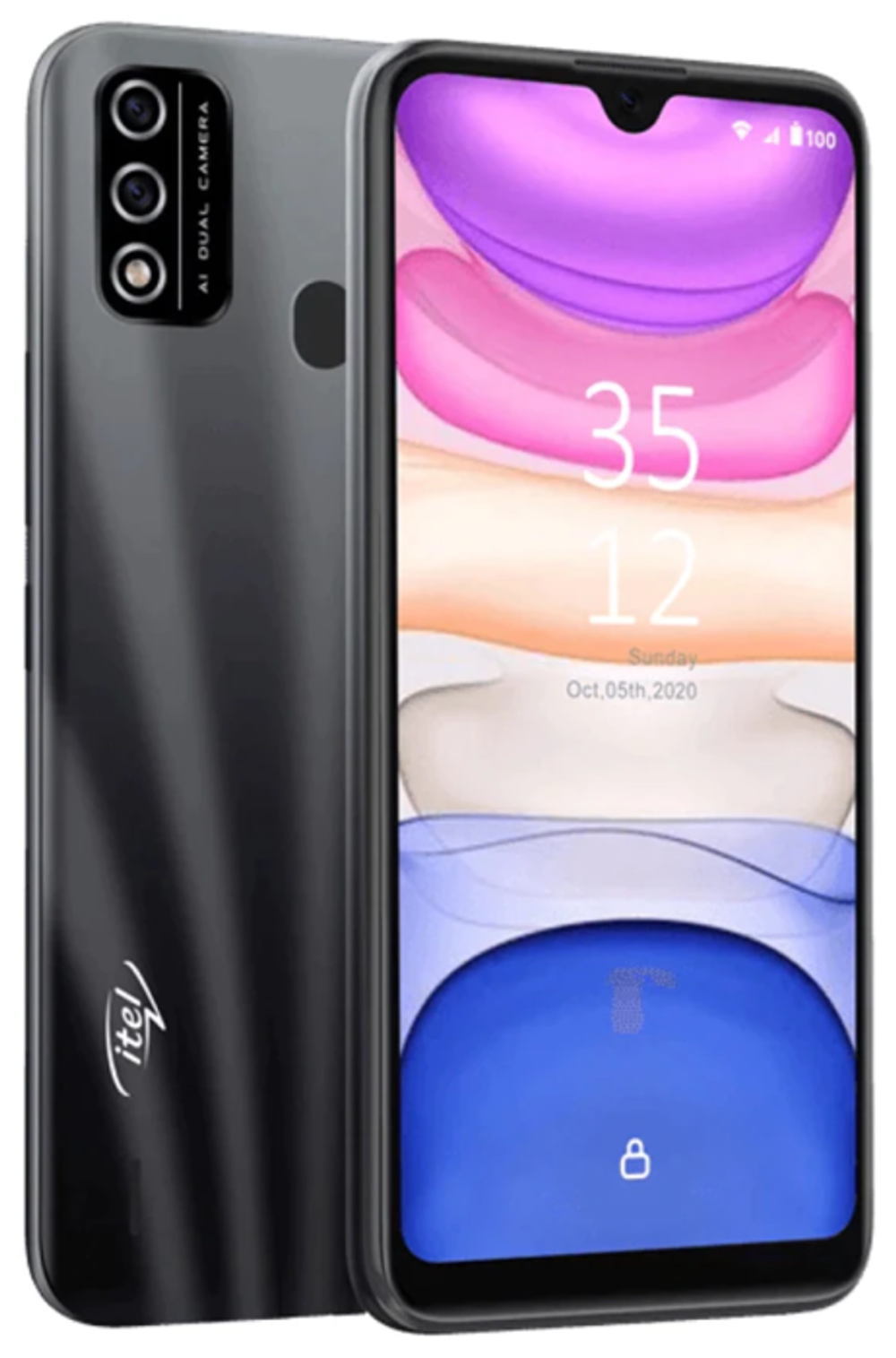 Смартфон ITEL A48 2/32GB Black