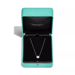 Подвеска из белого золота с бриллиантом 💎Tiffany, Circle. Единственное в наличии