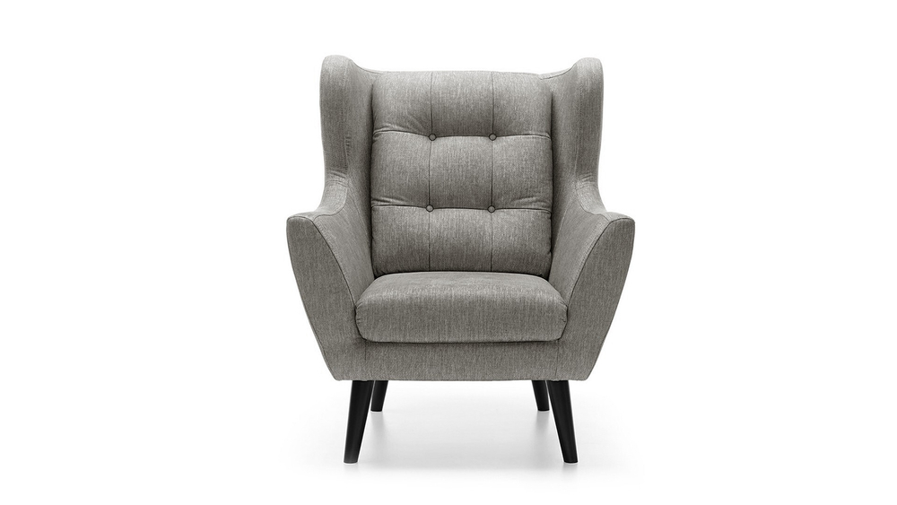 Кресло Ньюкасл Strong Plus 01 89*85*105 см, Бежевый Рогожка Нераскладной Фиеста