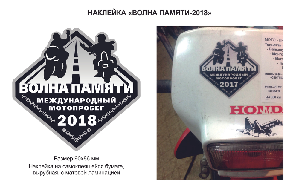 Международный мотопробег "Волна Памяти"