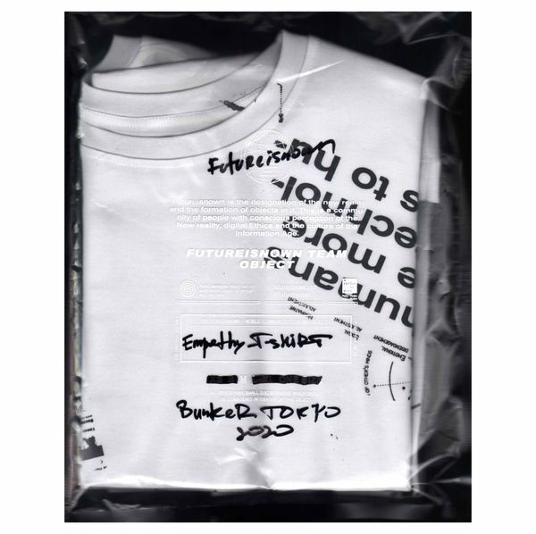 Футболка Futureisnown Human Empathy *Empathy collection Белая - фото 22