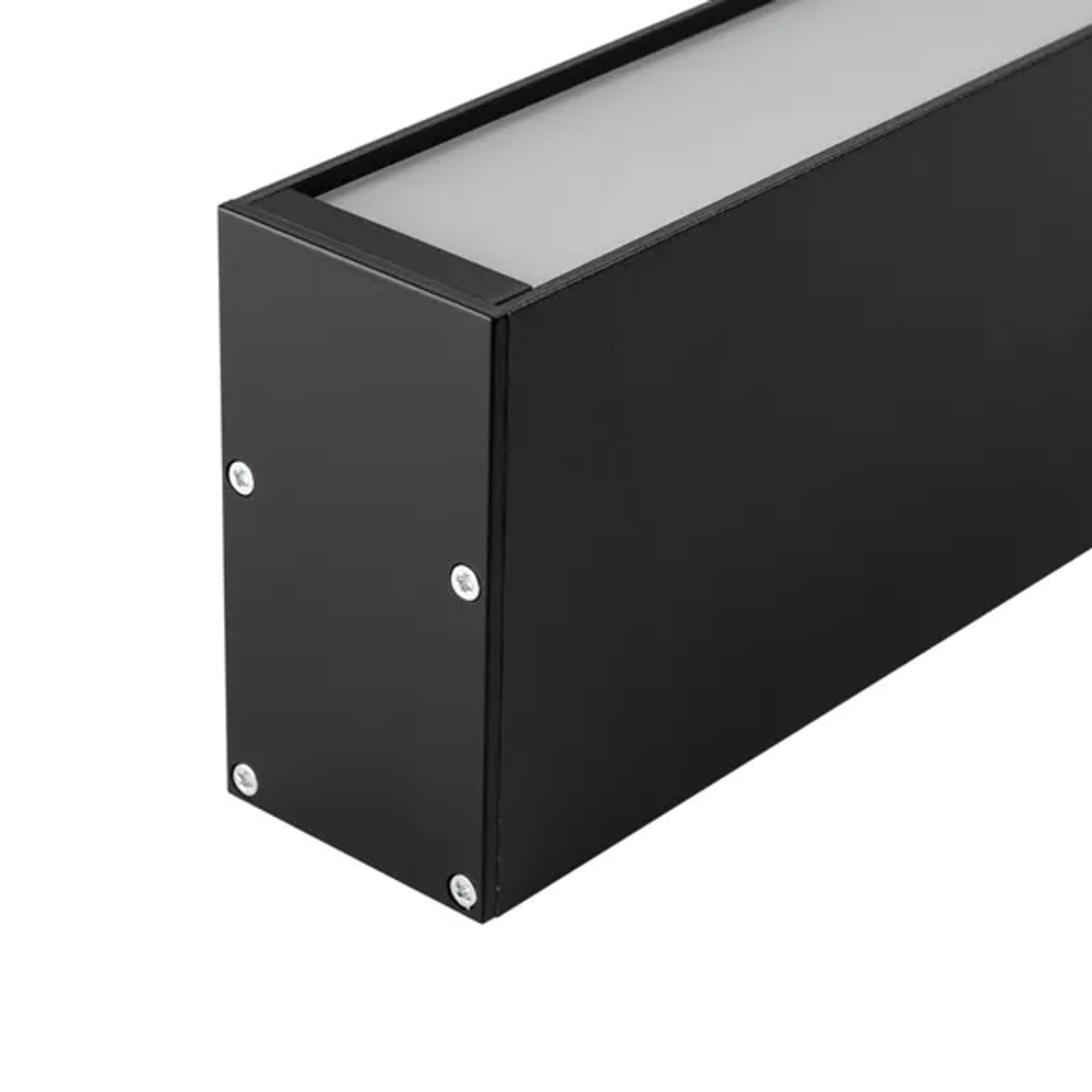 Профиль с экраном SL-LINE-3667-2500 BLACK+OPAL (Arlight, Алюминий) 027987