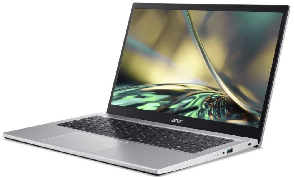 Ноутбук  Acer Aspire 3 A315-59 15.6 ", Core i5, 16 Гб RAM, 512 Гб SSD, Iris Xe Graphics, Серебристый