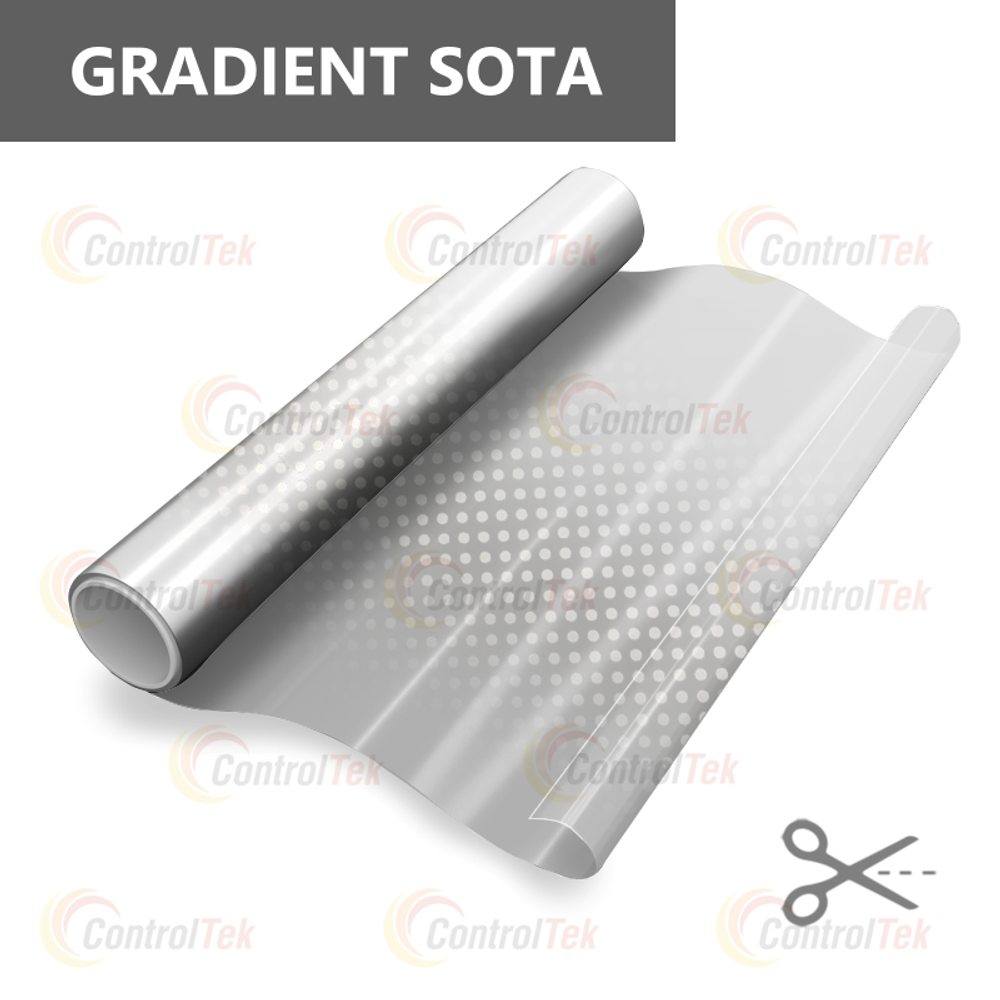Пленка для окон декоративная GRADIENT SOTA ControlTek, на отрез (ширина рулона 1,524 м.)