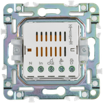SKANDY Кнопка звонка с индикацией для отелей 10А SK-V17T титан IEK