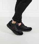 Кожаные кроссовки POLO RALPH LAUREN - черный(809906202)