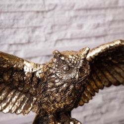 Часы настольные Флайт Бронза