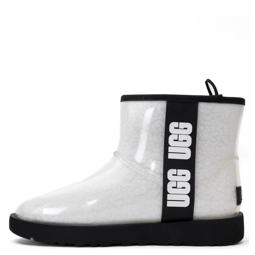 UGG Classic Clear Mini White Black