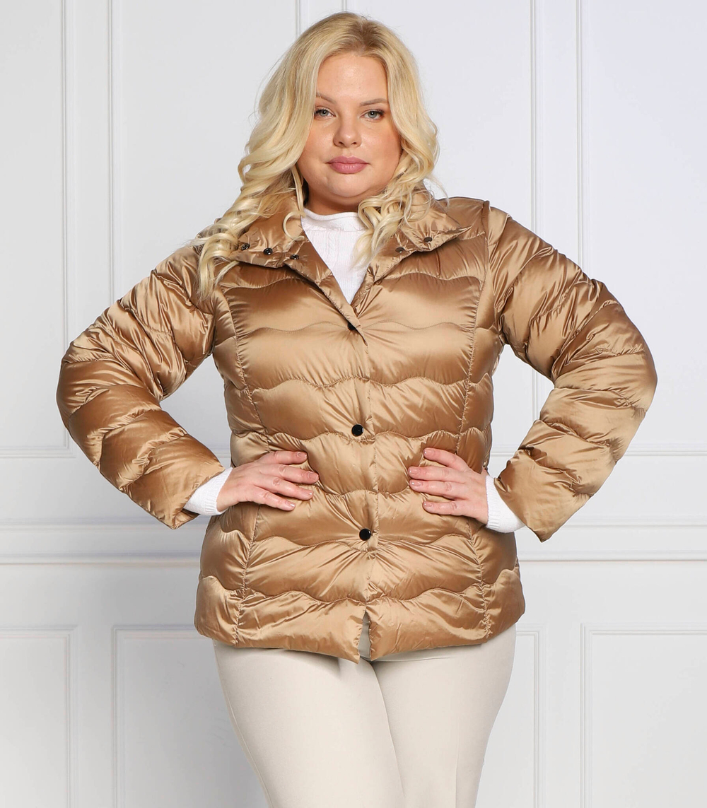 пуховая куртка papaia plus size Persona by Marina Rinaldi - золотой(1483162)