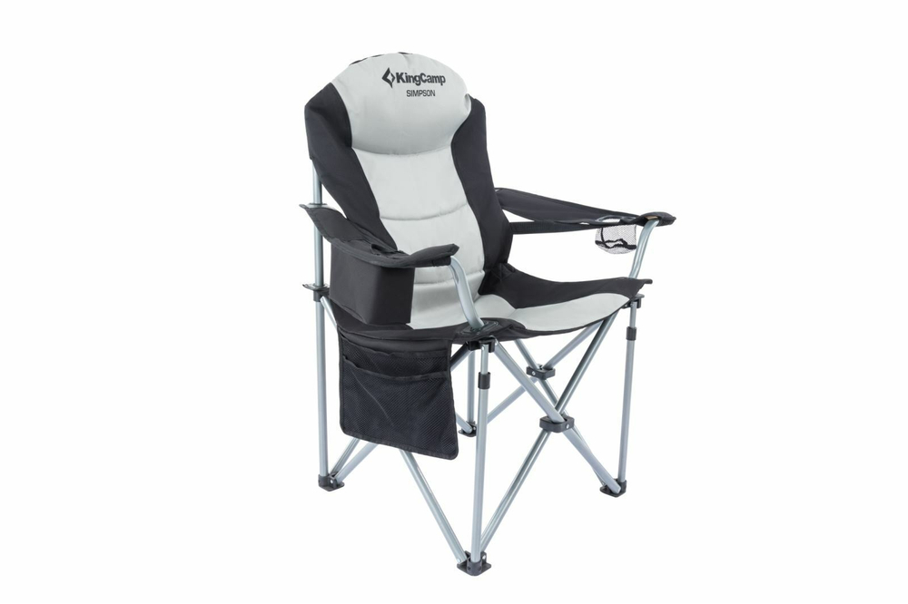 КРЕСЛО KINGCAMP 3888 DELUX STEEL ARMS CHAIR