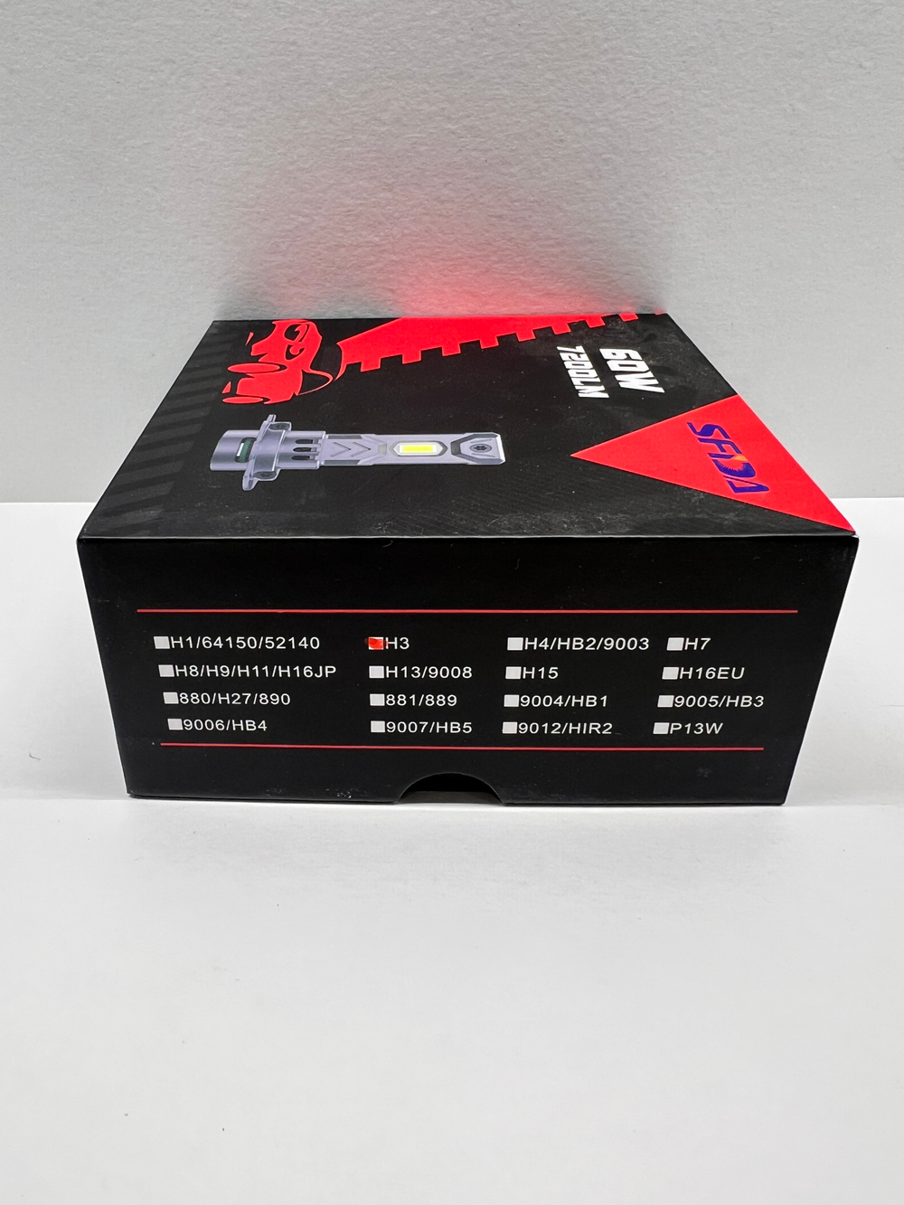 H3 / Комплект светодиодных ламп (H3) SFIDA LED V19 7200LM (2 шт./ комплект)