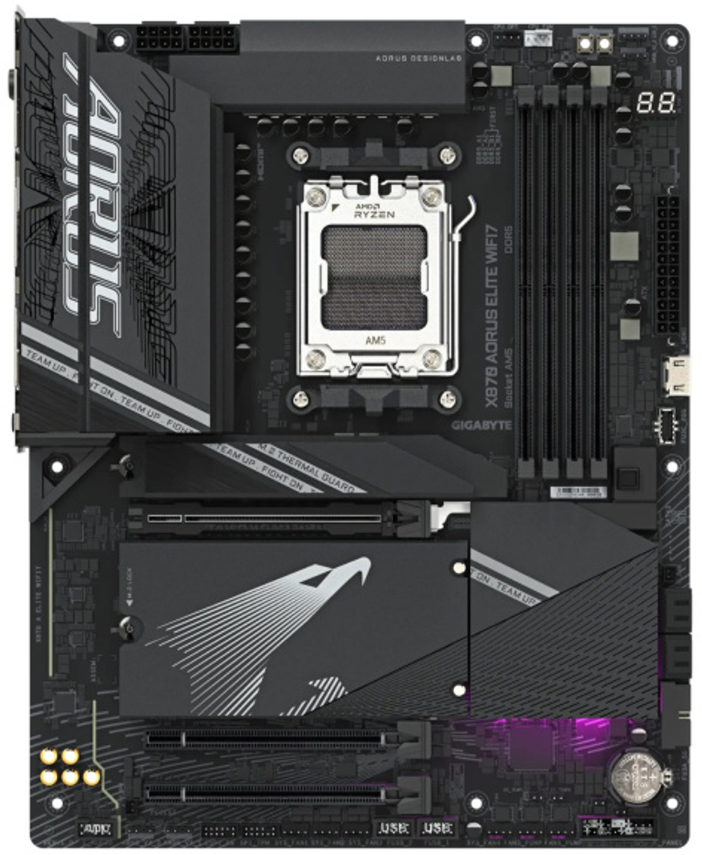 Материнская плата ATX GIGABYTE X870 AORUS ELITE WIFI7