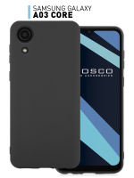 Чехол ROSCO для Samsung Galaxy A03 Core оптом (арт. SS-A03CORE-COLOURFUL-BLACK)