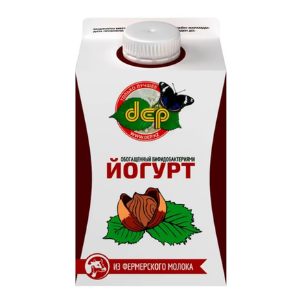 Йогурт Деп Лесной орех 2,5% 500 гр