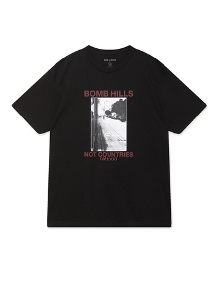 Мужская Футболка Bomb Hills Not Countries