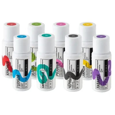 Набор гелевых красителей Mixie, 6 шт