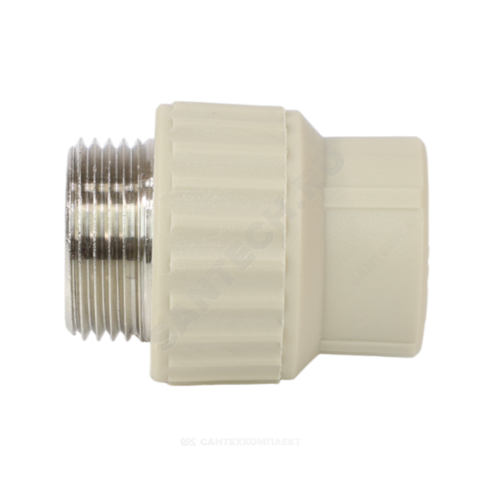 Муфта PP-R комбинированная серая Дн 40х1" НР VALFEX 10130040Г