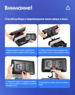 1DIN магнитола c поворотным экраном 10" QLED - Teyes CC3 Android 10, ТОП процессор, 4/32 Гб, CarPlay, 4G SIM-слот