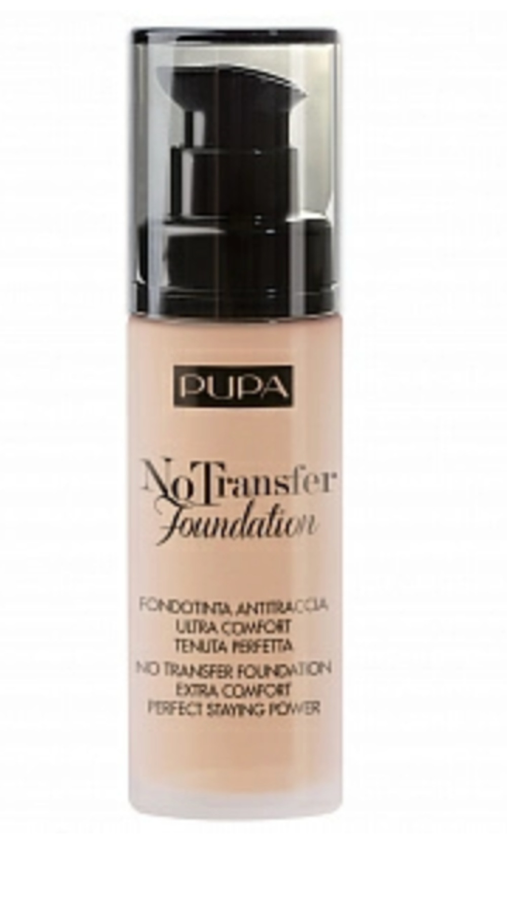 Pupa No Transfer Foundation SPF 15 01 Устойчивый тональный крем
