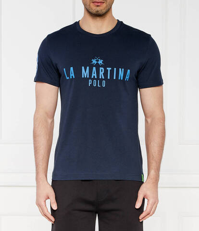 Футболка La Martina - темно-синий(YMR322 JS206)