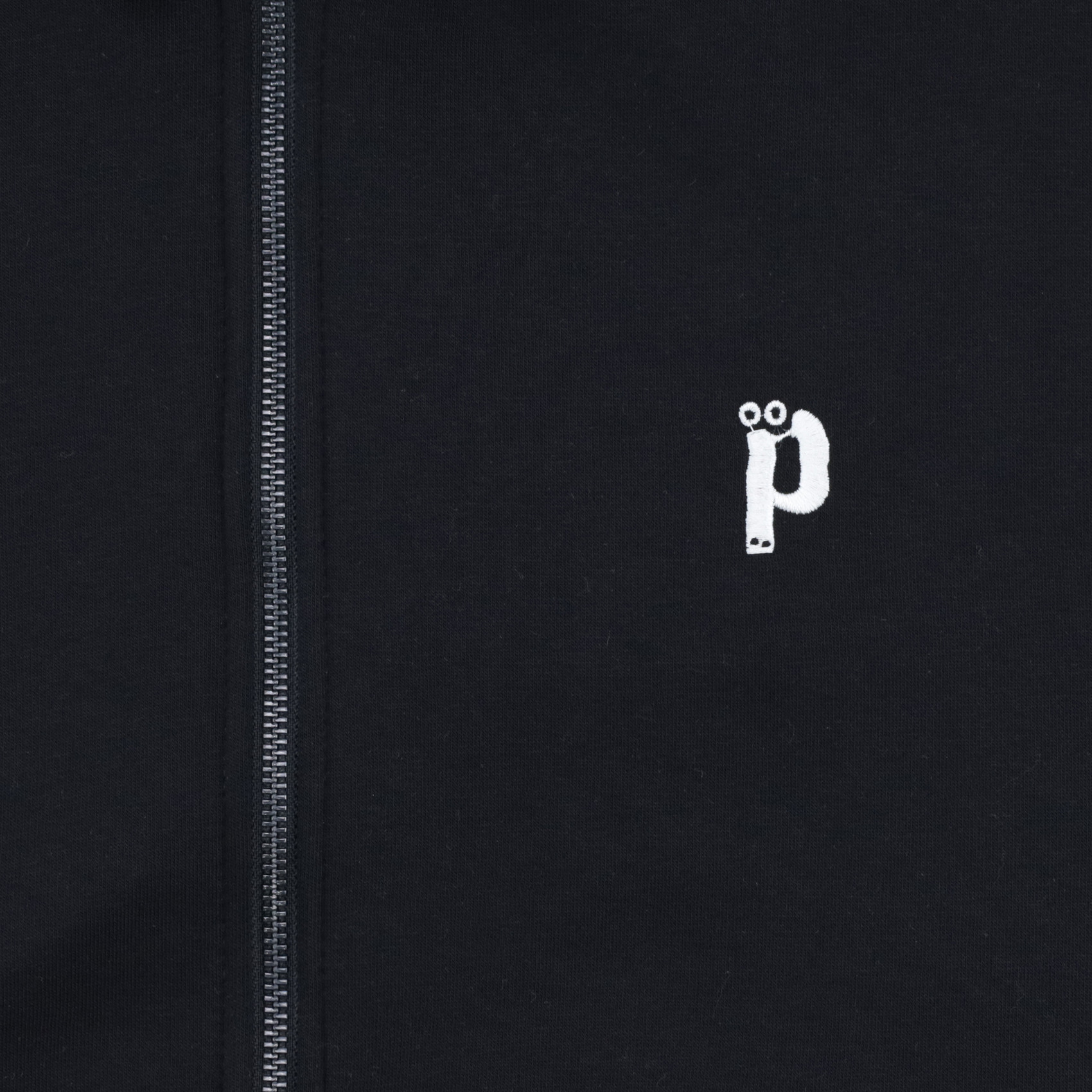 Худи Postaments P Logo Zip (black) артикул: - купить в магазине Дайс