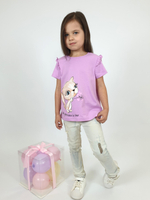 3-42-6 Футболка для девочки