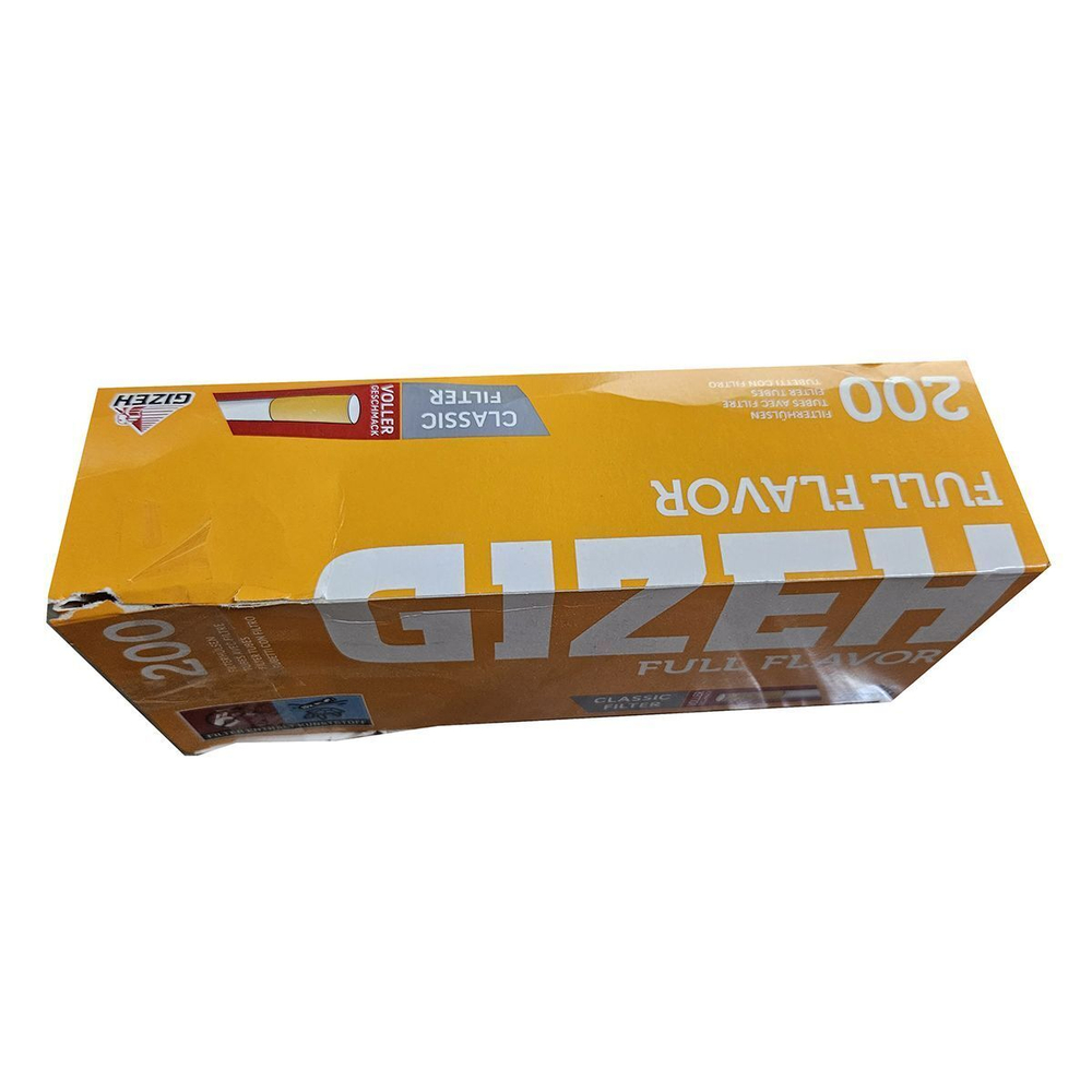 Гильзы для сигарет "Gizeh" Regular Full Flavour 200шт. Товар уцененный