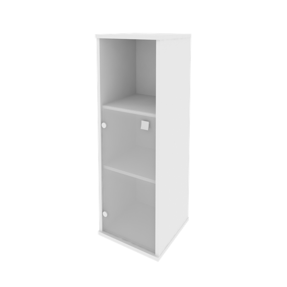 Стайл Шкаф средний узкий левый Л.СУ-2.2 (L)  412*410*1215