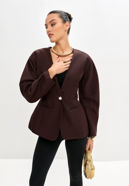 Жакет со спущенными плечами