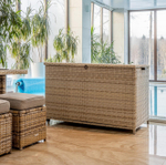 Сундук для хранения ROYAL FAMILY KARL 120 с колёсиками Бежевый