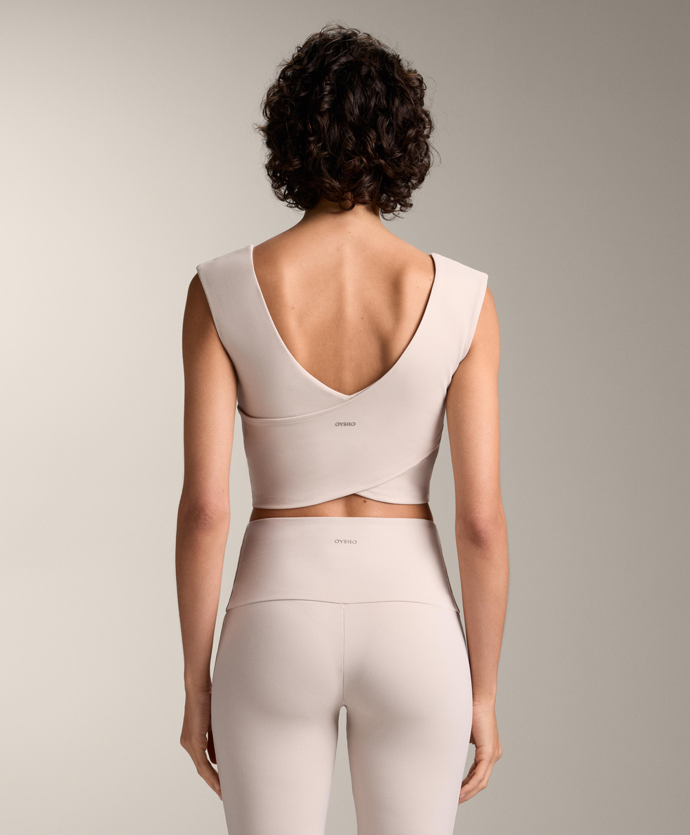 Oysho Топ Comfortlux, норка