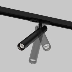 Трековый однофазный светодиодный светильник Maytoni Unity   TR141-1-6W4K-M-B