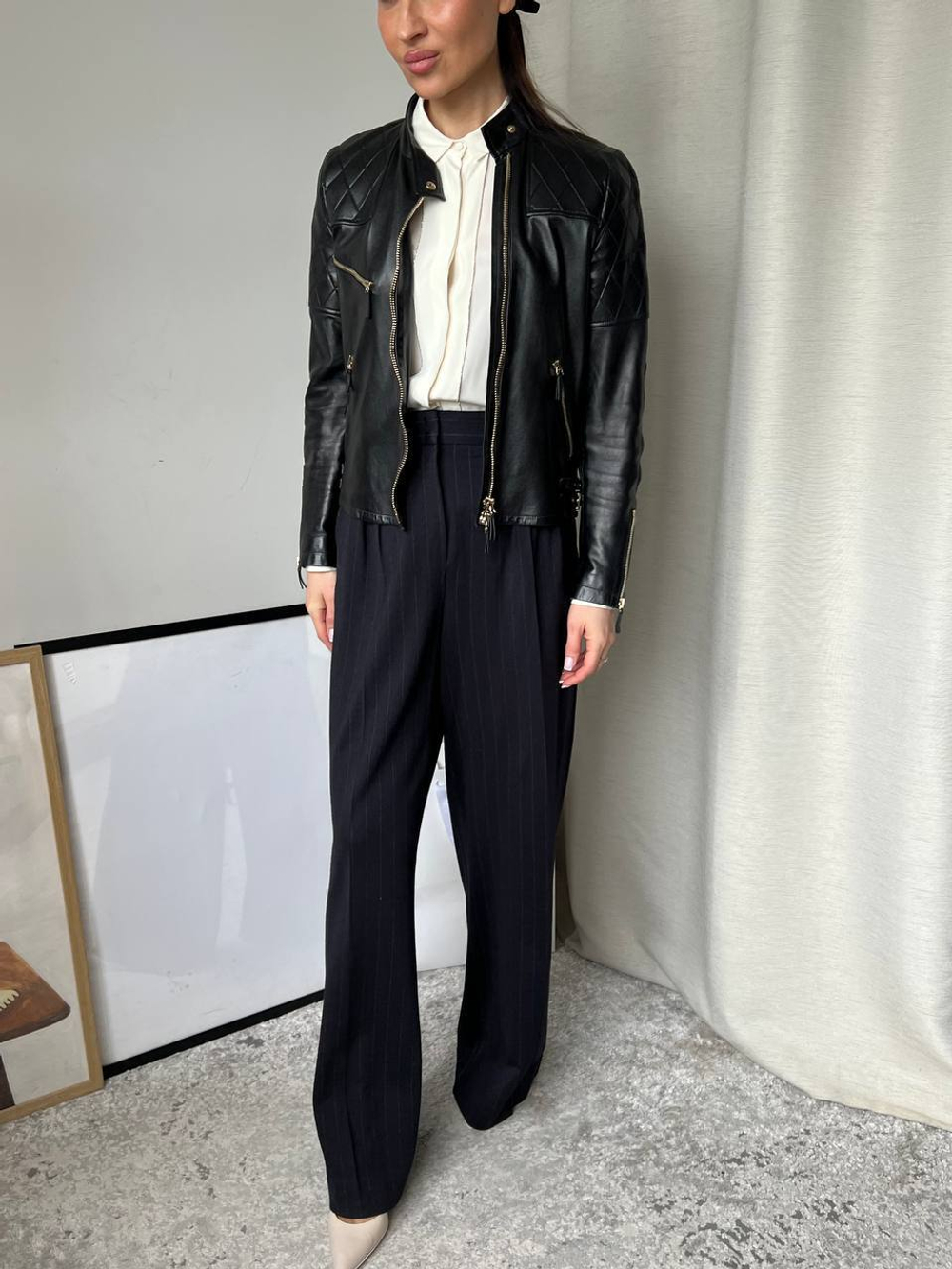 Кожаная куртка Gucci, xs, оригинал