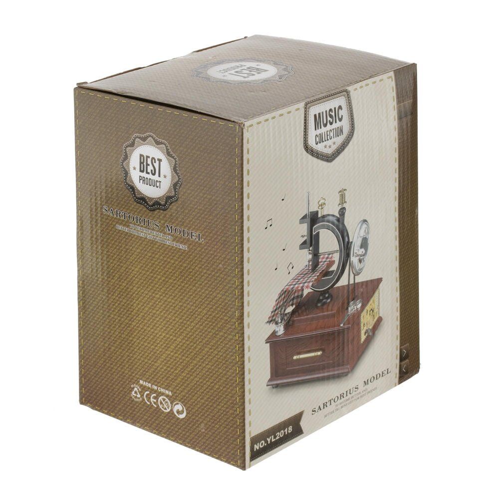 GAEM Изделие декоративное "Швейная машинка" (музык.), L14,5 W12 H19,5 см