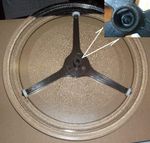 Тарелка (стеклянный поддон) для свч LG 3390W1A035A