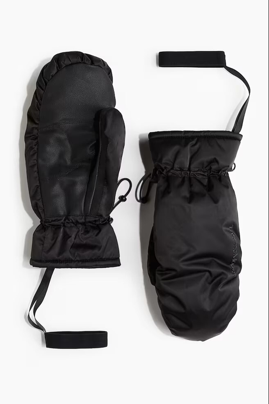 H&M Лыжные варежки в ThermoMove™, черный