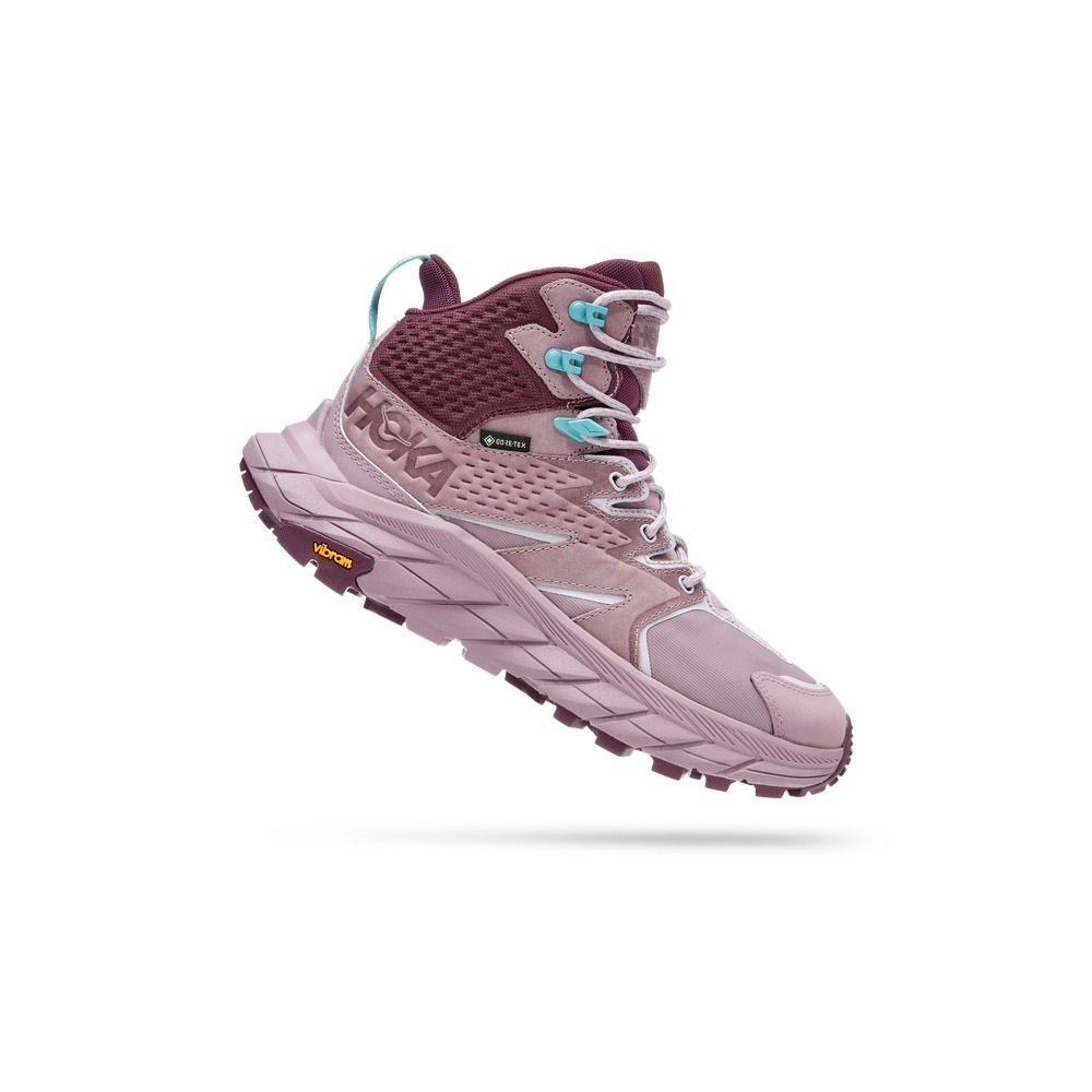 Ботинки женские HOKA W ANACAPA MID GTX Elderberry / Grape Wine