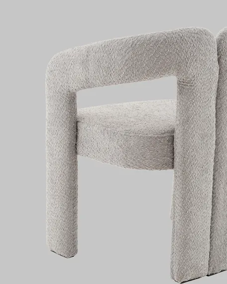 Стул Velit, светло-серое букле