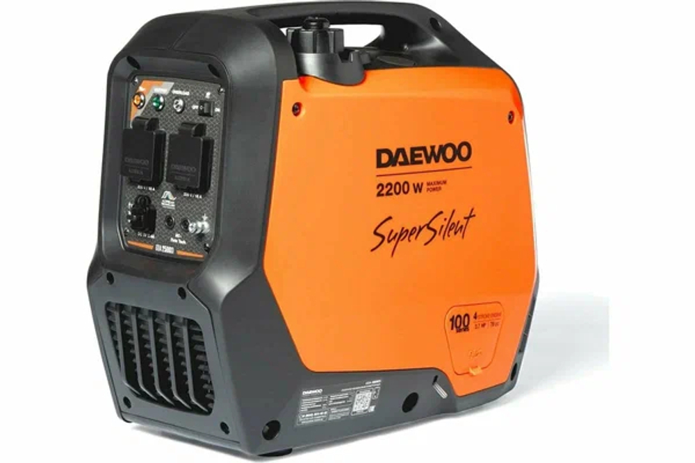 Генератор бензиновый инверторный в шумозащитном кожухе DAEWOO GDA 2500Si