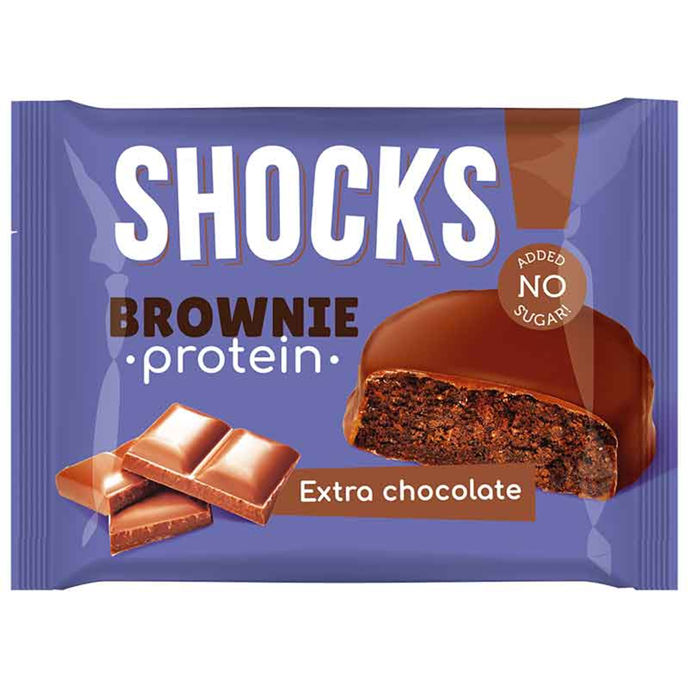 FitnesShock Shocks! Брауни протеиновое (50 гр.)