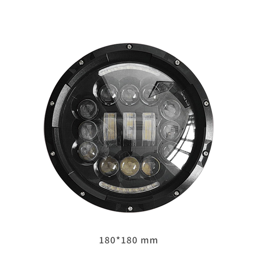 Фара LED 12-24V  7дюймов 2121Нива (Дальний+Ближ) 30W пара GQ0058