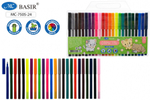 Фломастеры 24цв. "Котята" цветной корпус (Basir)