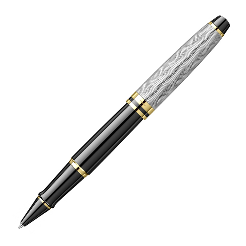 Ручка-роллер Waterman Reflections of Paris Expert DeLuxe Black GT Fblack в подарочной коробке